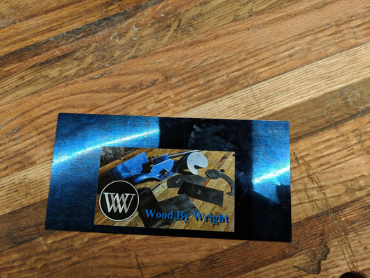 Wood By Wright Card Scraper