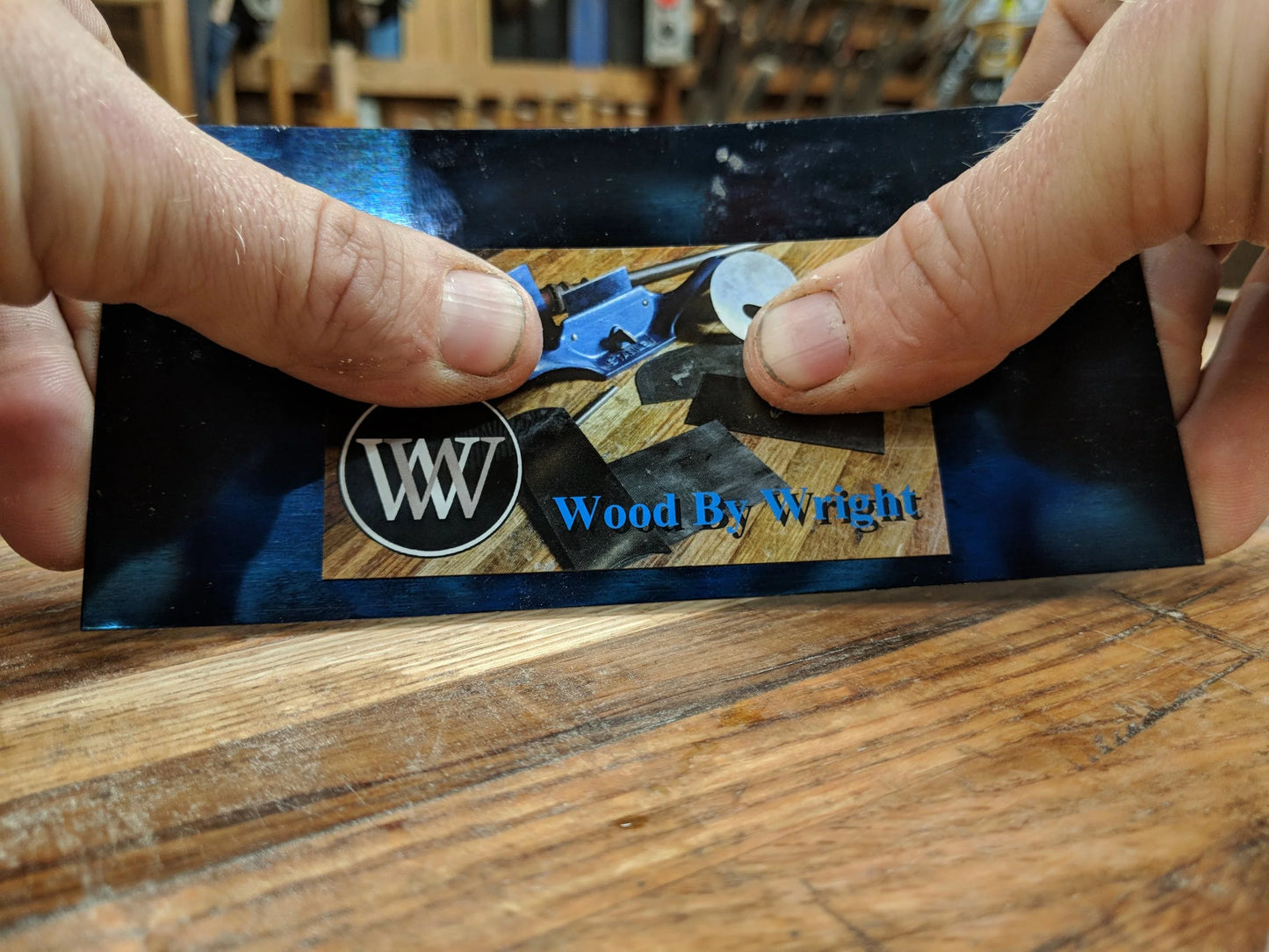 Card Scraper Thumb Saver