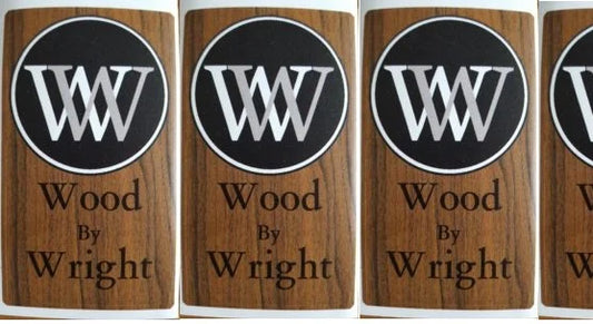 Wood By Wright Sticker
