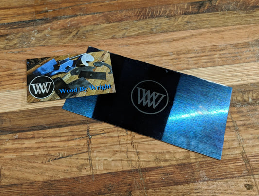 Wood By Wright Card Scraper