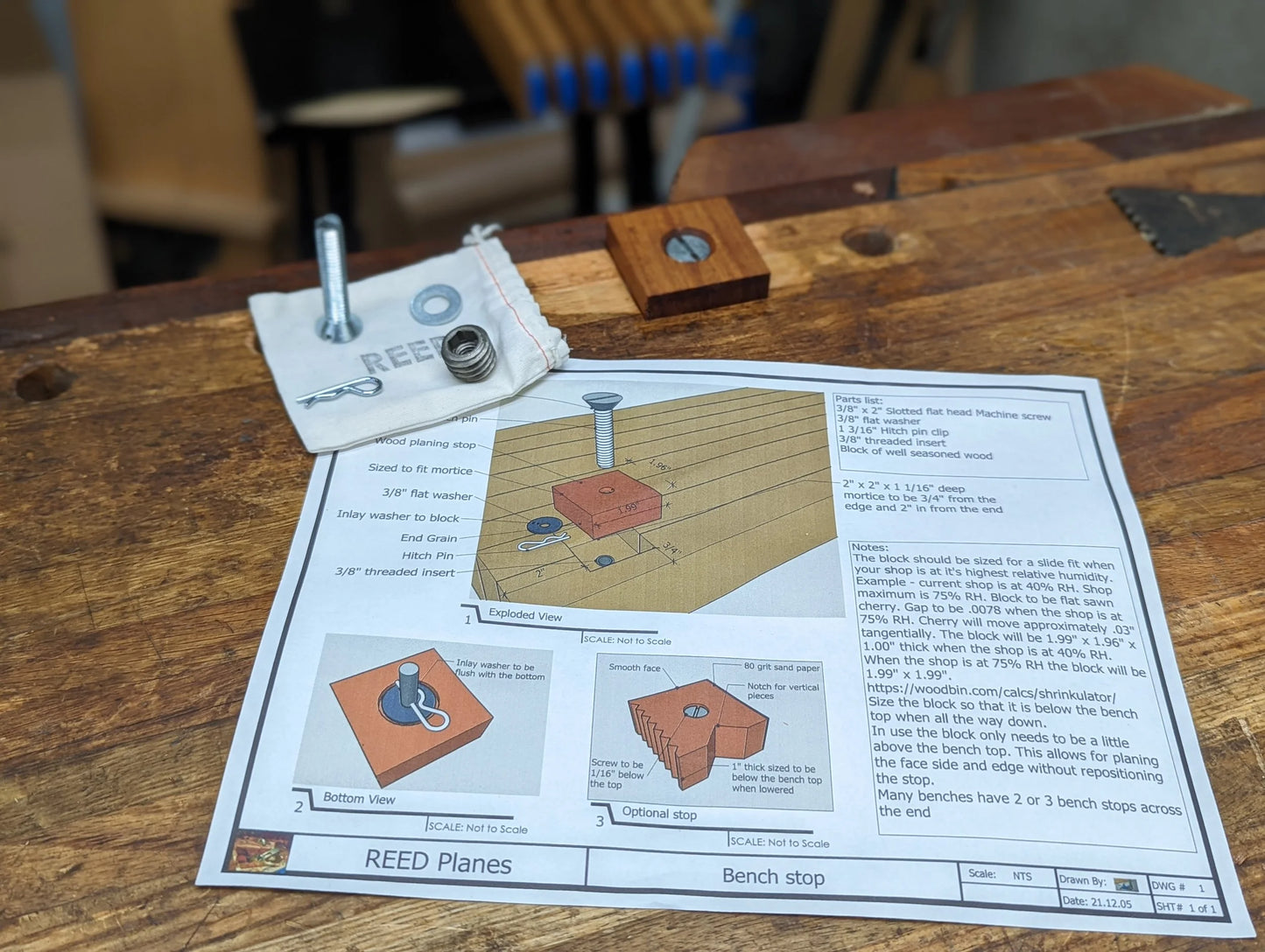 REED Plans Stop Kit