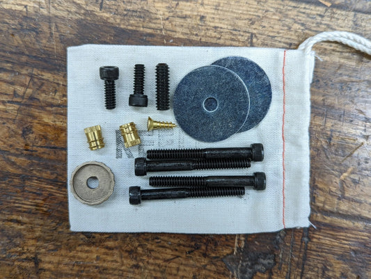 REED Planes Sliding Dovetail Pinch Rod Hardware Kit